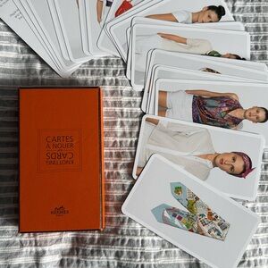 Hermes Scarf Knotting Cards